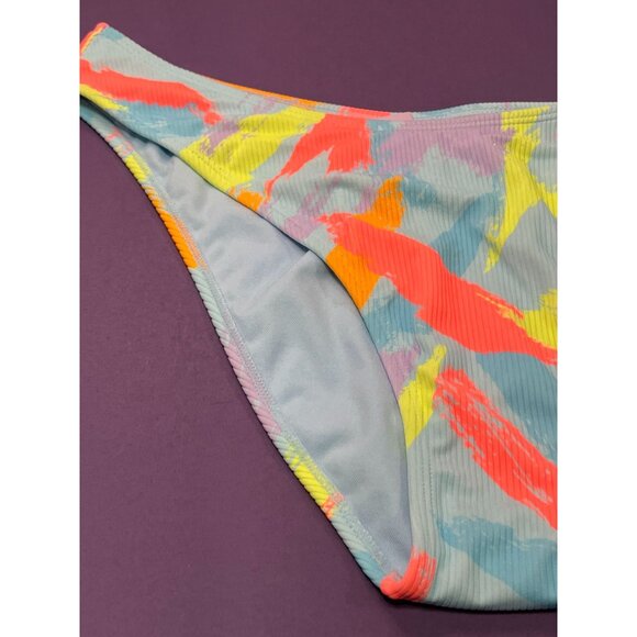 Wild Fable - Women's Ribbed Bikini Bottom - Light Blue - Extra Large(16) - Picture 10 of 11